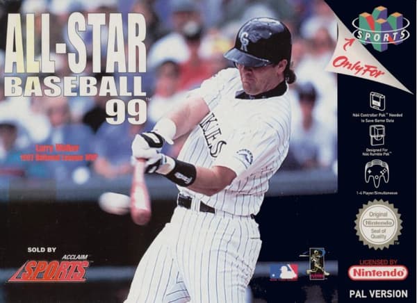 All-Star Baseball 99 - Nintendo 64/N64 - PAL/EUR (BRUKT VARE) Endast Kassett