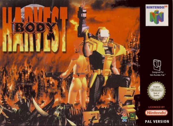 Body Harvest - Nintendo 64/N64 - PAL/EUR (BRUKT VARE) Endast Kassett