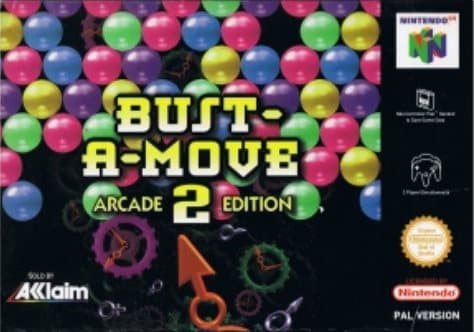 Bust-A-Move 2: Arcade Edition - Nintendo 64/N64 - PAL/EUR (BRUKT VARE) Endast Kassett