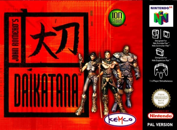 Daikatana - N64 - Nintendo 64/N64 - PAL/EUR (BRUKT VARE) Komplett