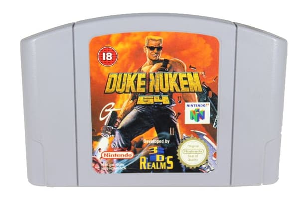 Duke Nukem 64 - Nintendo 64/N64 - PAL/EUR (Begagnad) Endast Kassett