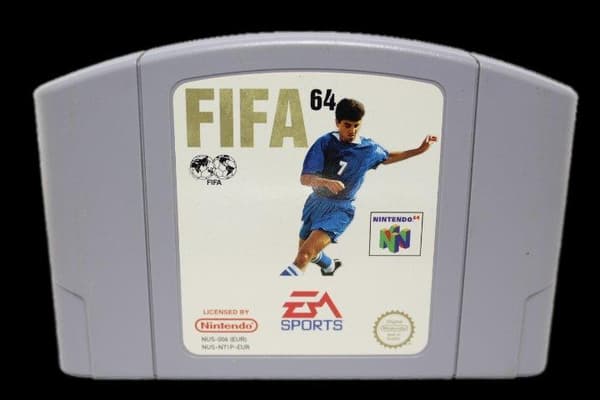FIFA Soccer 64 - Nintendo 64/N64 - PAL/EUR (KÄYTETTY TAVARA) Endast Kassett