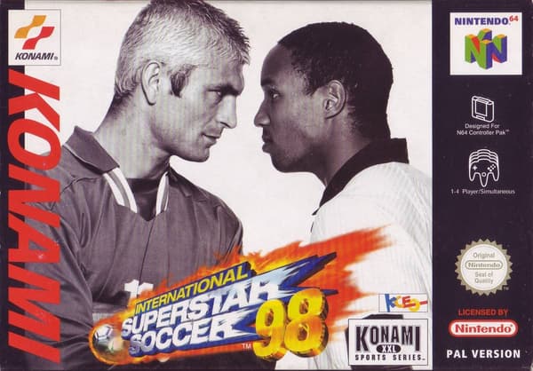 International Superstar Soccer ´98 - Nintendo 64/N64 - PAL/EUR (KÄYTETTY TAVARA) Endast Kassett