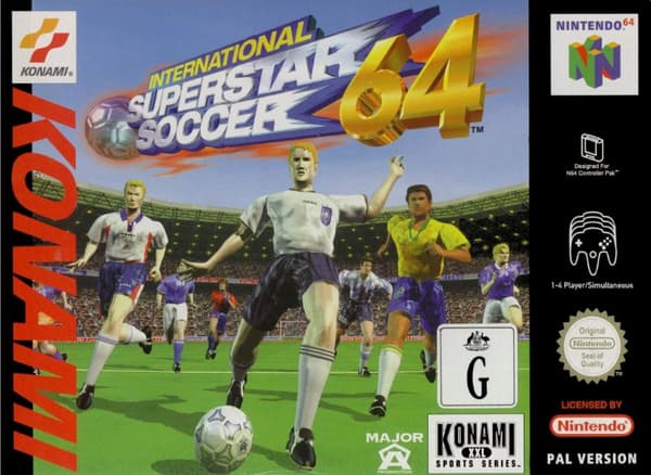 International Superstar Soccer 64 - Nintendo 64/N64 - PAL/EUR (BRUGT VARE) Komplett