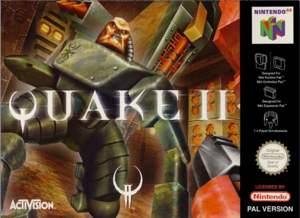 Quake II - Nintendo 64/N64 - PAL/EUR (KÄYTETTY TAVARA) Endast Kassett