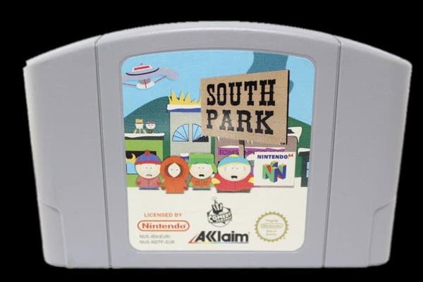 South Park - Nintendo 64/N64 - PAL/EUR (KÄYTETTY TAVARA) Endast Kassett