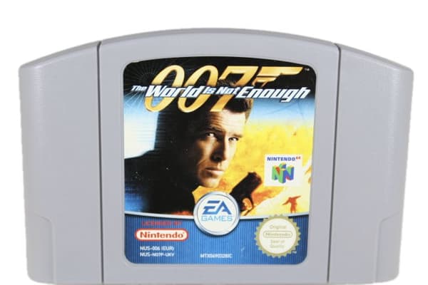 007- The World Is Not Enough - Nintendo 64/N64 - PAL/EUR (KÄYTETTY TAVARA) Endast Kassett