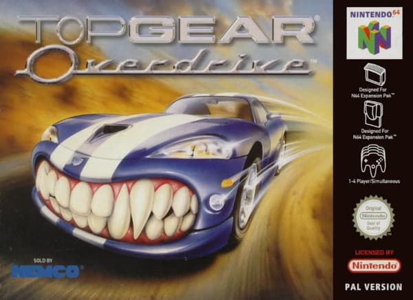 Top Gear Overdrive - Nintendo 64/N64 - PAL/EUR (BRUKT VARE)
