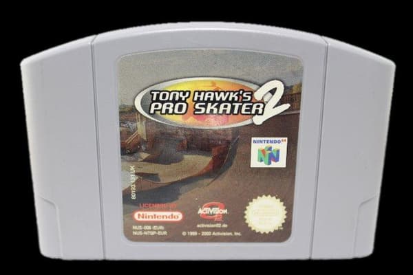 Tony Hawk´s Pro Skater 2 - Nintendo 64/N64 - PAL/EUR (KÄYTETTY TAVARA) Endast Kassett