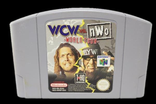 WCW vs. nWo: World Tour - Nintendo 64/N64 - PAL/EUR (BRUKT VARE) Endast Kassett