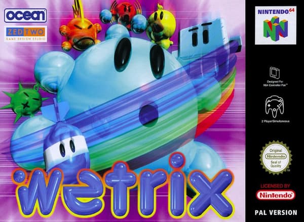 Wetrix - Nintendo 64/N64 - PAL/EUR (Begagnad) Endast Kassett