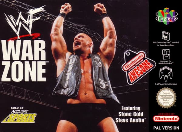WWF War Zone - Nintendo 64/N64 - PAL/EUR (BRUGT VARE) Endast Kassett