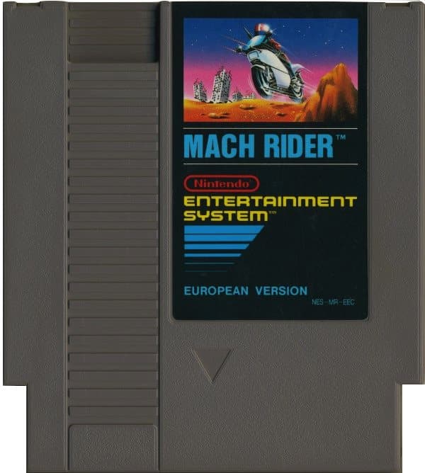 Mach Rider - Nintendo 8-bit/NES - PAL B/SCN (BRUKT VARE) Endast Kassett