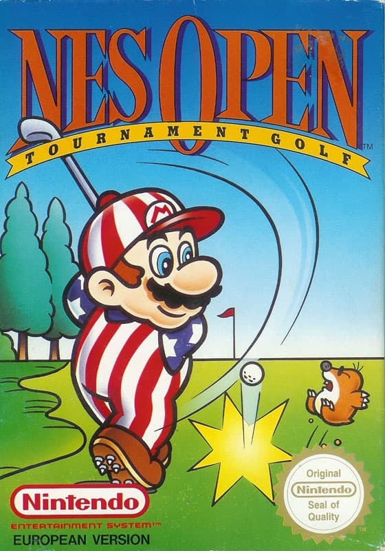 NES Open Golf - Nintendo 8-bit/NES - PAL B/SCN (Begagnad)