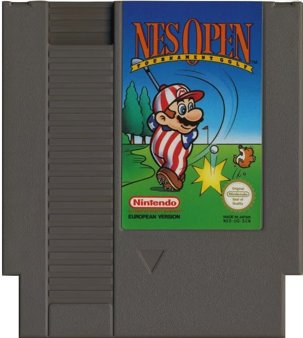 NES Open Golf - Nintendo 8-bit/NES - PAL B/SCN (BRUKT VARE) Endast Kassett