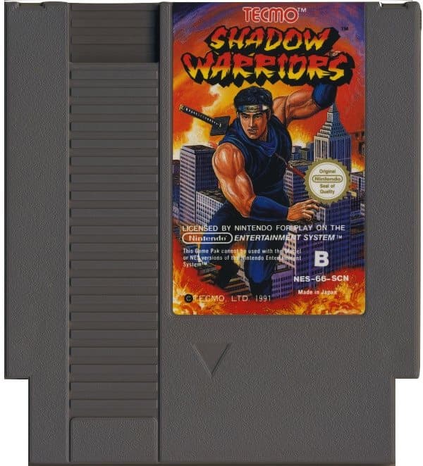 Shadow Warriors - Nintendo 8-bit/NES - PAL B/SCN (BRUKT VARE)