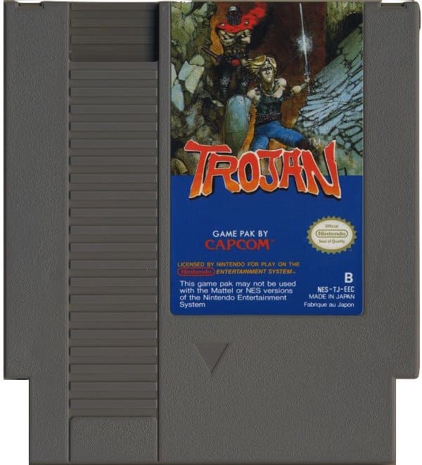 Trojan - Nintendo 8-bit/NES - PAL B/SCN (BRUKT VARE) Endast Kassett