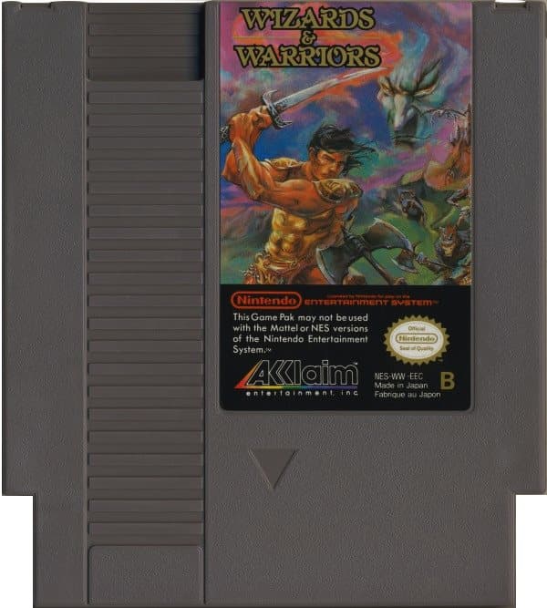Wizards & Warriors - Nintendo 8-bit/NES - PAL B/SCN (BRUKT VARE)