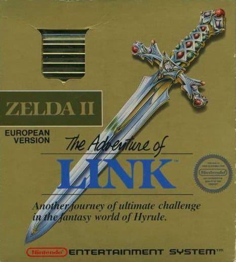Zelda II The Aventure of Link - Nintendo 8-bit/NES - PAL B/SCN (BRUGT VARE) Komplett