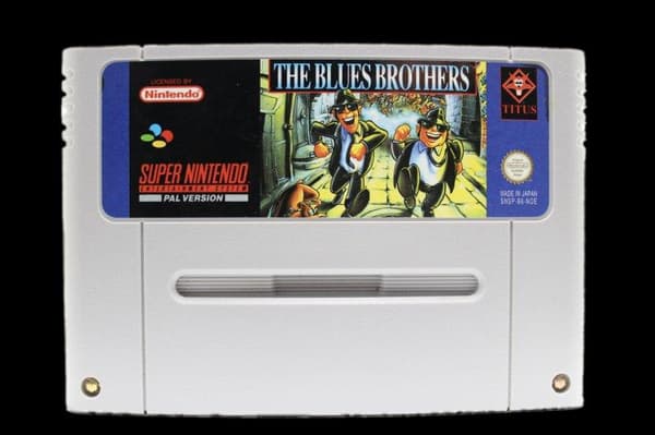The Blues Brothers - Supernintendo/SNES - PAL/SCN/EUR (BRUKT VARE) Endast Kassett