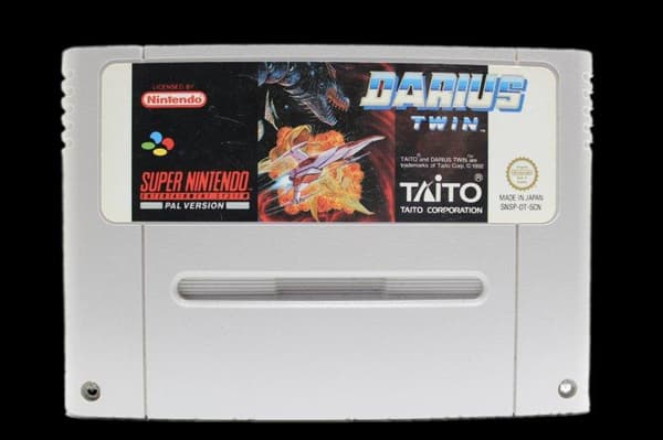 Darius Twin - Supernintendo/SNES - PAL/SCN/EUR (KÄYTETTY TAVARA) Endast Kassett