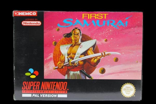 First Samurai - Supernintendo/SNES - PAL/SCN/EUR (KÄYTETTY TAVARA)