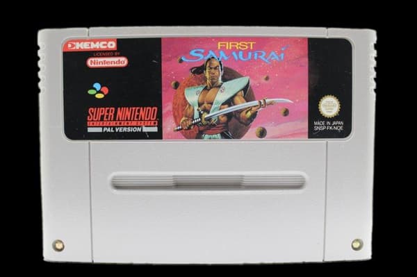 First Samurai - Supernintendo/SNES - PAL/SCN/EUR (KÄYTETTY TAVARA) Endast Kassett