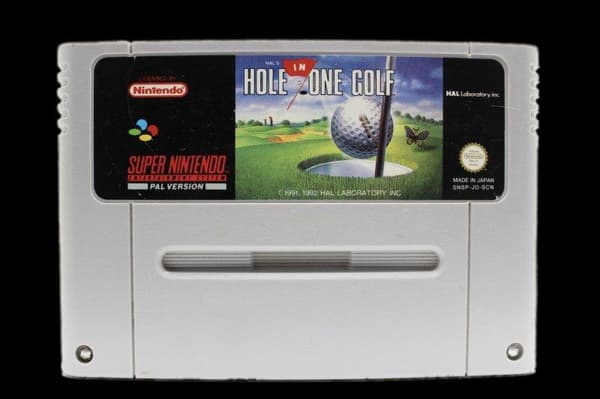Hal´s Hole in One Golf - Supernintendo/SNES - PAL/SCN/EUR (KÄYTETTY TAVARA) Komplett