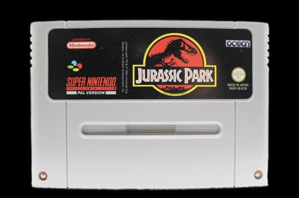 Jurassic Park - Supernintendo/SNES - PAL/SCN/EUR (Begagnad) Endast Kassett