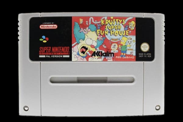 Krusty´s Super Fun House - Supernintendo/SNES - PAL/SCN/EUR (KÄYTETTY TAVARA) Endast Kassett