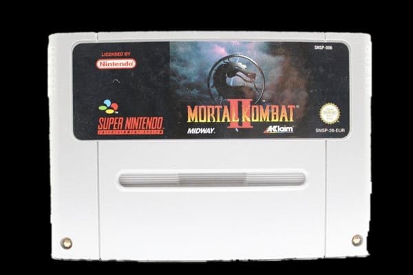 Mortal Kombat II - Supernintendo/SNES - PAL/SCN/EUR (BRUKT VARE) Endast Kassett
