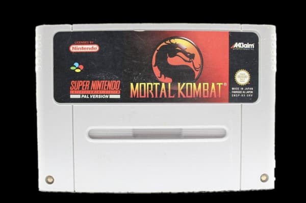 Mortal Kombat - Supernintendo/SNES - PAL/SCN/EUR (BRUKT VARE) Endast Kassett