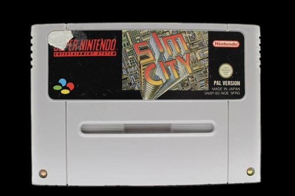 SimCity - Supernintendo/SNES - PAL/SCN/EUR (BRUKT VARE) Endast Kassett
