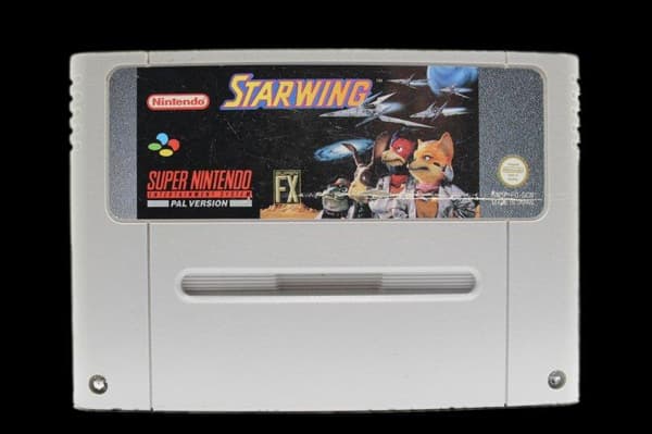 Starwing - Supernintendo/SNES - PAL/SCN/EUR (BRUKT VARE) Endast Kassett