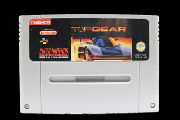 Top Gear - Supernintendo/SNES - PAL/SCN/EUR (KÄYTETTY TAVARA) Endast Kassett