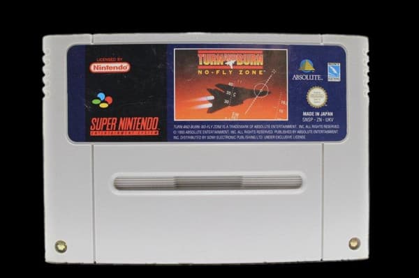 Turn and Burn: No-Fly Zone - Supernintendo/SNES - PAL/SCN/EUR (KÄYTETTY TAVARA) Endast Kassett