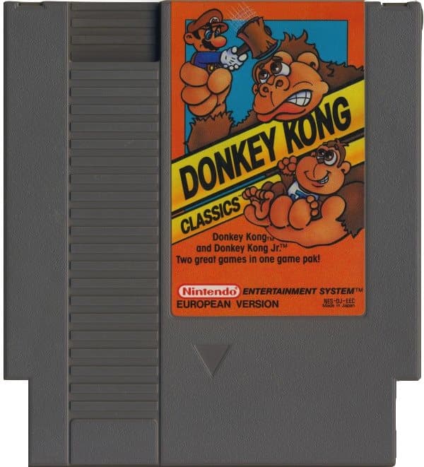 Donkey Kong Classics - Nintendo 8-bit/NES - PAL B/SCN (BRUKT VARE) Endast Kassett