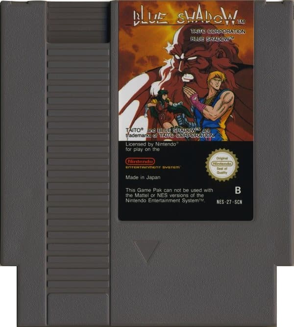 Blue Shadow - Nintendo 8-bit/NES - PAL B/SCN (KÄYTETTY TAVARA)