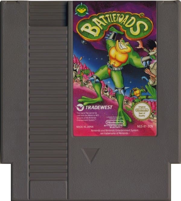 Battletoads - Nintendo 8-bit/NES - PAL B/SCN (BRUKT VARE) Endast Kassett