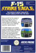 Miniatyrbilde 2 av 3: F-15 Strike Eagle - Nintendo 8-bit/NES - PAL B/SCN (BRUKT VARE)