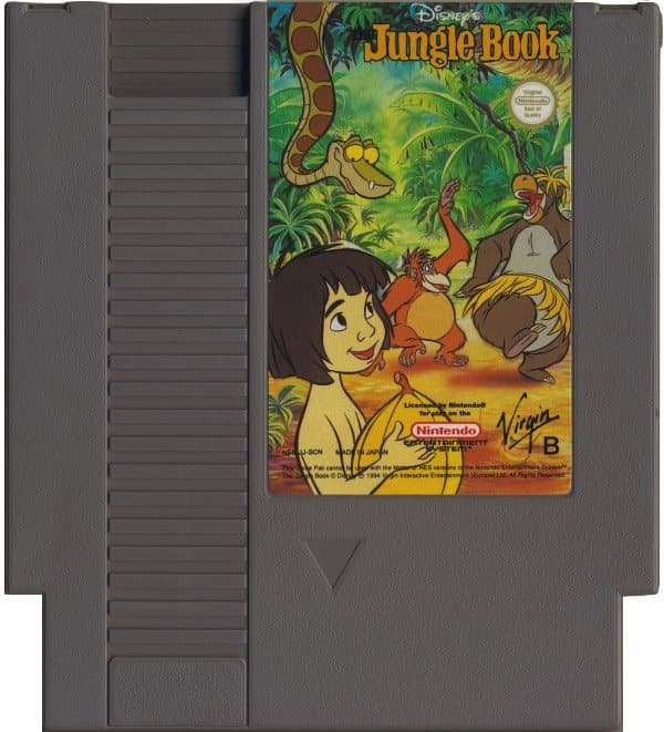 Disney Jungle Book - Nintendo 8-bit/NES - PAL B/SCN (BRUGT VARE) Endast Kassett
