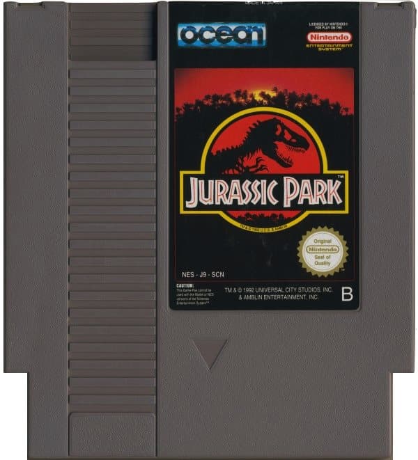 Jurassic Park - Nintendo 8-bit/NES - PAL B/SCN (BRUKT VARE) Endast Kassett
