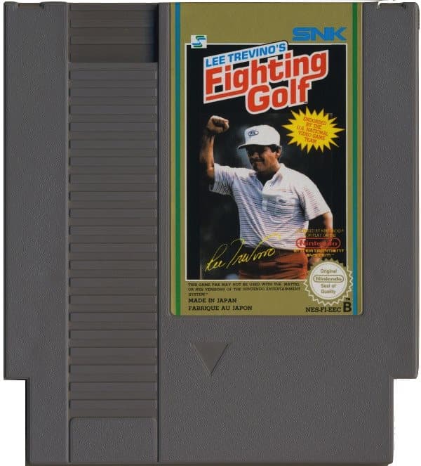 Lee Trevino´s Fighting Golf - Nintendo 8-bit/NES - PAL B/SCN (BRUKT VARE) Endast Kassett