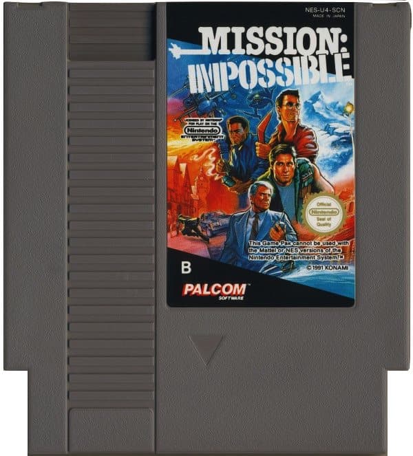 Mission Impossible - Nintendo 8-bit/NES - PAL B/SCN (BRUKT VARE)