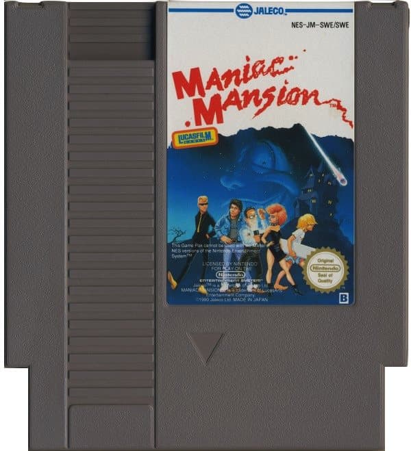 Maniac Mansion - Nintendo 8-bit/NES - PAL B/SCN (KÄYTETTY TAVARA)