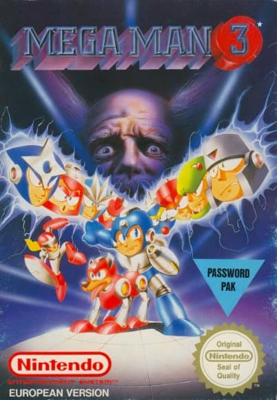 Mega Man 3 - Nintendo 8-bit/NES - PAL B/SCN (BRUKT VARE)