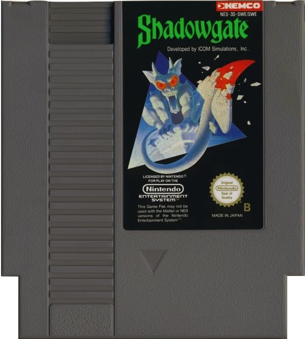 Shadowgate - Nintendo 8-bit/NES - PAL B/SCN (BRUKT VARE)