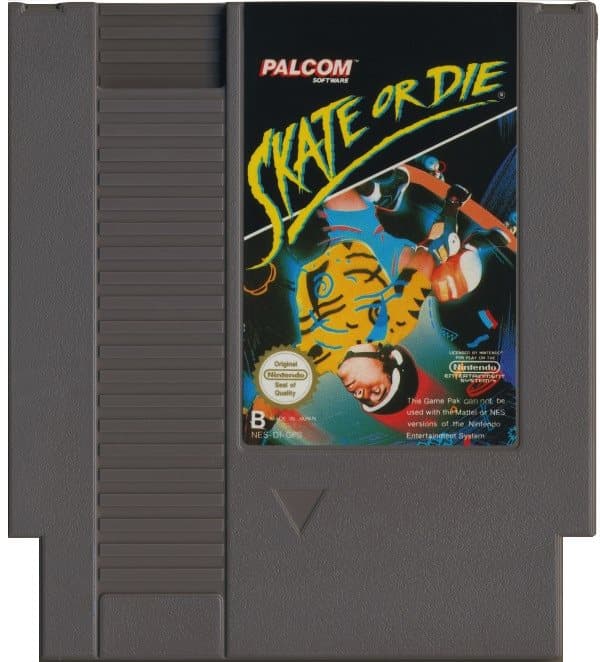 Skate or Die - Nintendo 8-bit/NES - PAL B/SCN (BRUKT VARE) Endast Kassett 2
