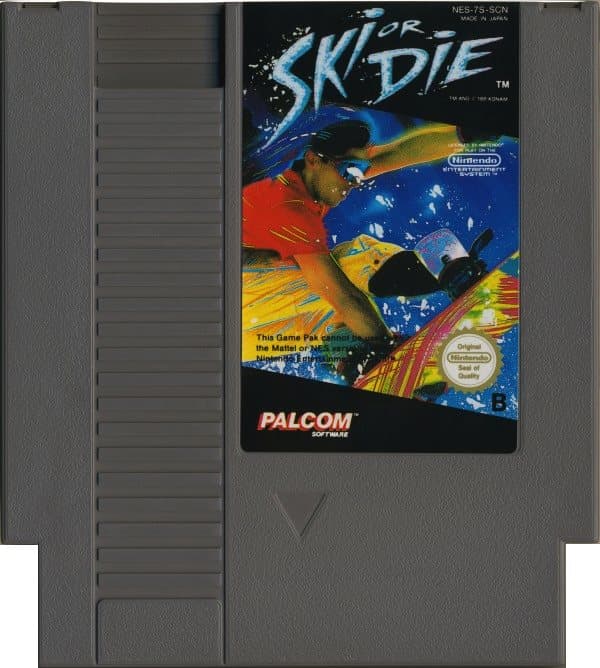 Ski or Die - Nintendo 8-bit/NES - PAL B/SCN (BRUKT VARE) Endast Kassett