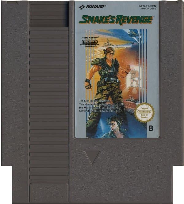 Snakes Revenge - Nintendo 8-bit/NES - PAL B/SCN (BRUKT VARE) Endast Kassett